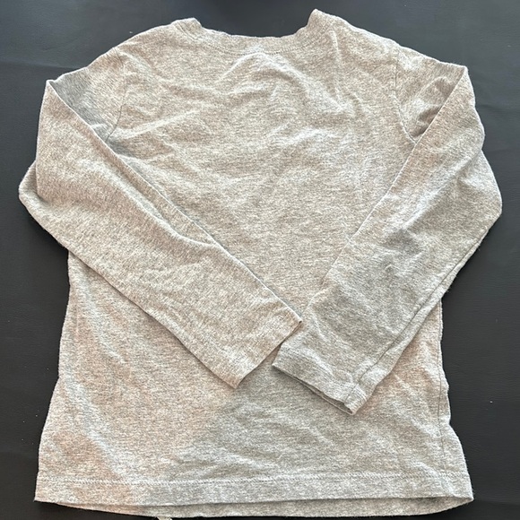 Carter's Gray and Orange Game Winner Long Sleeve Tee - Picture 5 of 5